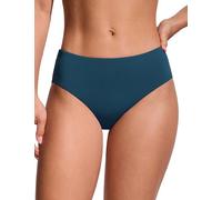 CRZ YOGA Taille Moyenne Bas de Bikini Insigne Bleu 44