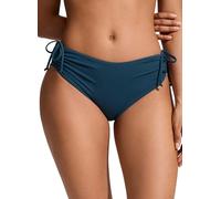 CRZ YOGA Taille Moyenne Ruched Bas de Bikini Insigne Bleu 42