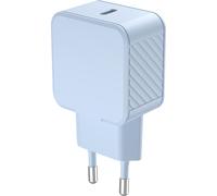 Bigben Connected Chargeur USB-C CS 20W PD GaN Bleu Recycle