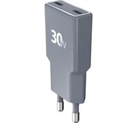 Chargeur 2 USB C Pocket 30W Power Delivery UltraGaN Gris + Garantie à vie - Origine France Garantie Force Power