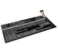 CS-AME301SL Batterie 4300mAh Compatible avec [ASUS] ME370T, MeMO Pad ME370T, MeMO Pad 16GB, pour [Google] Nexus 7, Nexus 7 16GB, 32GB, 8GB, 7" remplace 0B200-00120100M-A1A1A-219-17QE, C11-ME370T, ME3