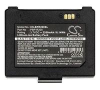 CS-BPR200SL Batterie 2200mAh Compatible avec [Bixolon] SPP-R200, SPP-R200/II, SPP-R200II, SPP-R200III, SPP-R210 remplace K409-00007A, PBP-R200