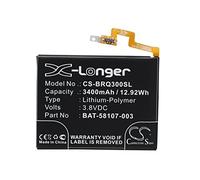 CS-BRQ300SL Batterie 3400mAh Compatible avec [Blackberry] Passport, Passport 4G, Q30, SQW100-1, SQW100-3, Windermere remplace BAT-58107-003