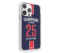 CS Coque de téléphone - Paris Champions d’Europe 2025 - Ici c’est Paris - Édition Collector | Protection Antichoc Fine | Design Maillot Vainqueur Ligue des Champions (iPhone 14)
