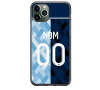 CS Coque Foot Le Havre Athlètic Club Maillot Domicile Saison 2023 2024 à Personnaliser Non Numéro Joueur de Football Contour Souple en TPU Silicone pour iPhone 11 Pro