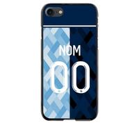 CS Coque Foot Le Havre Athlètic Club Maillot Domicile Saison 2023 2024 à Personnaliser Non Numéro Joueur de Football Contour Souple en TPU Silicone pour iPhone iPhone SE de 2016