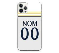 CS Coque Foot Maillot Real Madrid Domicile Saison 2023 2024 Personnalisable (iPhone 12 Pro)