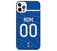 CS Coque Maillot Foot Marseille Om Exterieur 2023-2024 Personnalisable Contour en Silicone (iPhone 12 Pro Max)