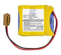CS-PLC980SL Batterie 2400mAh Compatible avec [Fanuc] 18-T Series programmable Logic Controllers, Alpha iSV CNC System amplifiers, Beta iSV CNC System amplifiers, Beta iSVSP Robot Controllers remplace