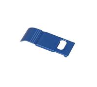 CS PRIORITY Couvercle latéral de batterie en alliage d'aluminium pour GoPr Max - Anti-poussière - Boîtier de batterie pour accessoires d'appareil photo (bleu)