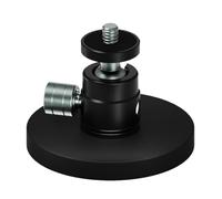 CS PRIORITY Tête sphérique 1/4 à vis rotative à 360° avec base magnétique de 66 mm