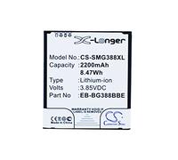 CS-SMG388XL Batterie 1900mAh Compatible avec [Samsung] Galaxy Active Neo, Galaxy Xcover 3, xCover 3 2016, Xcover VE 2016, SC-01H, SGH-N533, SM-G388, SM-G388D, SM-G388F, SM-G389F remplace EB-BG388BBE