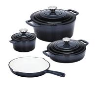 CS SOLINGEN Batterie de cuisine en fonte Xanten 7 pièces noir CS-067465