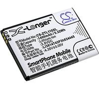 CS-ZTL110XL Batterie 1400mAh Compatible avec [ZTE] Blade L110, Blade L110 Dual SIM remplace Li3814T43P3h634445
