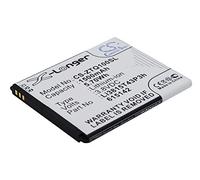 CS-ZTQ100SL Batterie 1500mAh Compatible avec [Amazing] A4c, pour [ZTE] Blade Q Mini, NTZEZ667G3P4P, Prelude 2, Whirl 2, Whirl II, Z667, Z667G, Z667T, Zinger remplace Li3815T43P3h615142, Li3815T43P3h6