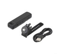 CS05 Caméra corporelle 1000 mAh avec objectif rotatif à 180°, enregistreur vidéo et audio HD 1080p, horodatage, interface de type C, pour application de la loi, sécurité ou travail sur le terrain