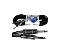 cs10jj cordon denceinte - 2 x jack mono mâle 6,35 mm - 10 m 0130045b