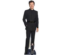 CS1275 Harry Smiling Styles Black Suit Smart Beautiful Lifesize Carton Découpe avec Mini
