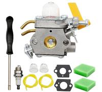CS26 Carburateur de rechange pour débroussailleuse SS26 SS30 CS30 25cc 26cc 30cc 308054043 308054013 308054003 308054077 C1U-H60 compatible avec Ryobi Homelite