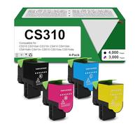 CS310 701H Cartouche de toner de rechange à haut rendement pour imprimante laser Lexmark 70C1HK0 70C1HC0 70C1HY0 70C1HM0 pour imprimante laser CS310dn CS310n CS410 CS410n CS510 CS510de