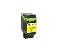 CS531 Toner Jaune Compatible pour Lexmark 2000 Pages