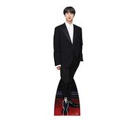 CS959 Jin Bangtan Boys Kim Seok-Jin Chemise Blanche Grandeur Nature en Carton avec Mini
