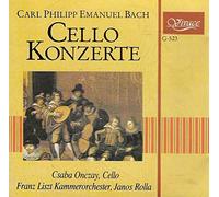Csaba Onczay (cello) - Carl Philipp Emanuel Bach : Cello Konzerte / Sinfonia No.1 D-Dur 1