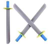 Csafyrt 3pcs / Set en Mousse épée de 20,5 Pouces épées pour Enfants eva Mousse de Jouet épée Semblable à Un Jeu de Jouets Ensembles épées pour Jouer à Combat