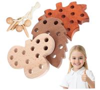 Csafyrt Accessoires de Maison de poupée et Meubles Horloge Murale en Bois Vintage 1/12 Accessoires à l'échelle des Choses Miniatures