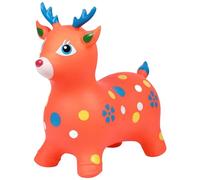 Csafyrt Animaux gonflables Mignons Cerfs gonflables pour Tout-Petits à Cheval Gonflable sautant des Jouets de cerf pour Noël anniver