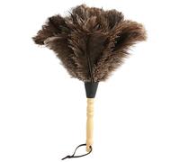 Csafyrt Duster, noueurs à Plumes à Autruche Douce pour Le Nettoyage, plumeau à Main léger avec poignée en Bois, Outils de poussière Suspendus pour Le Bureau, la Maison et la Voiture