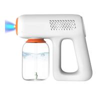Csafyrt Fogger Machine Handheld 1200mAh Pistolet de pulvérisation avec Un pulvérisateur de Brume à 2 Niveaux Bleu de Niveau Blue 300 ML Mini Brouillard Multipurpose Lavable détachable