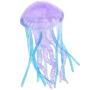Csafyrt Jell defish Jouet Violet réaliste Fausse méduse Cognitive Cognitive éducatif Jouet pour Enfants PVC décoratif Figurines Animaux de mer