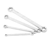 Csafyrt Jeu de clés Allen 4 pièces jeu de clés Allen hexagonales petite clé assortiment métrique une pour la réparation base