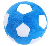 Csafyrt Jouets pour Chiens Balls de Dents Nettoyage de Gomme Soft Soft Plux Boule Football pour Chiens 4, 7 Pouces Jouet interactif
