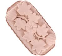 Csafyrt Moule à pain en silicone 10 6 x 6 cm motif citrouille et feuille d'érable antiadhésif facile à démouler grille-pain rect