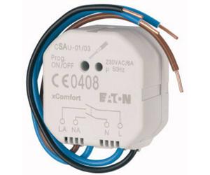 CSAU-01/03 Eaton xComfort Actionneur de commutation Puissance de coupure (max.) 1380 W