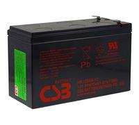 CSB Batterie au Plomb à décharge élevée HR1234WF2 Convient pour APC Back-UPS BE550G 12 V 9 Ah