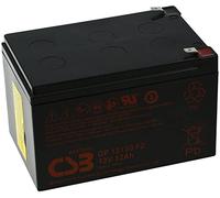 CSB Batterie de Secours au Plomb GP 12120 F2 12V 12Ah, 12V, Lead-Acid [ Batterie au Plomb ]