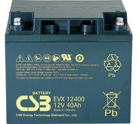 CSB Battery EVX 12400 EVX12400-I1 Batterie au plomb 12 V 40 Ah plomb (AGM) (l x H x P) 197 x 170 x 165 mm raccord à vis