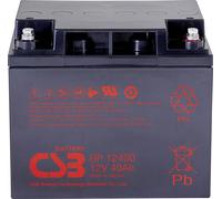 CSB Battery GP 12400 Standby USV GP12400B8 Batterie au plomb 12 V 40 Ah plomb (AGM) (l x H x P) 197