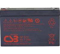 CSB Battery GP 672 Standby USV GP672F1 Batterie au plomb 6 V 7.2 Ah plomb (AGM) (l x H x P) 151 x 101 x 34 mm cosses plates 4,8
