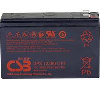 CSB Battery UPS 123606 high-rate UPS123606F1F2 Batterie au plomb 12 V 7 Ah plomb (AGM) (l x H x P) 151 x 99 x 51 mm cosses plates