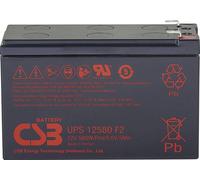 CSB Battery UPS 12580 high-rate UPS12580F2 Batterie au plomb 12 V 9.4 Ah plomb (AGM) (l x H x P) 151 x 99 x 65 mm cosses plates