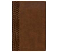 CSB Bibles by Ho CSB Everyday Study Bible, British Tan LeatherT (de piel falsa)