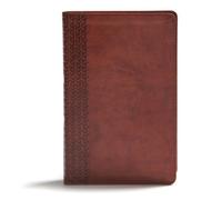 CSB Everyday Study Bible, British Tan LeatherTouch [Leather / Fine Binding] NEUF