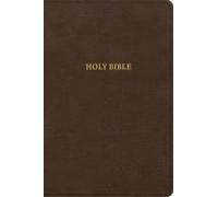 Csb Grace Bible, Brown Leathertouch (Dyslexia Friendly)
