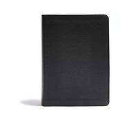 Csb He Reads Truth Bible, Black Leathertouch