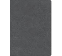 Csb He Reads Truth Bible, Smoke Leathertouch, Indexed