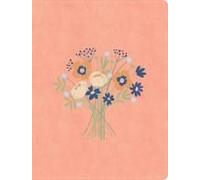 Csb Illustrator's Notetaking Bible, Large Print Edition, Peach Bouquet Leathertouch